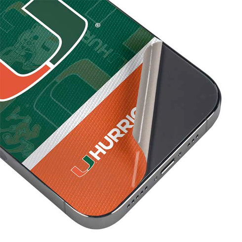 University of Miami U Hurricanes iPhone 14 Pro Skin